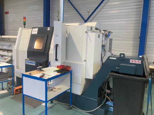 Tour CNC 4 axes SPINNER TC600-65 SMCY Année 2013
