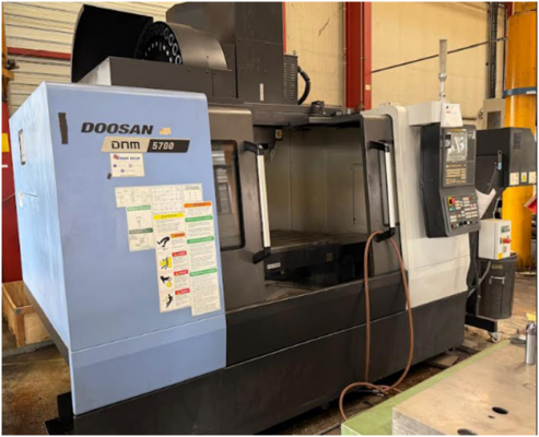 Centre d’usinage DOOSAN DNM 5700 Année 2018