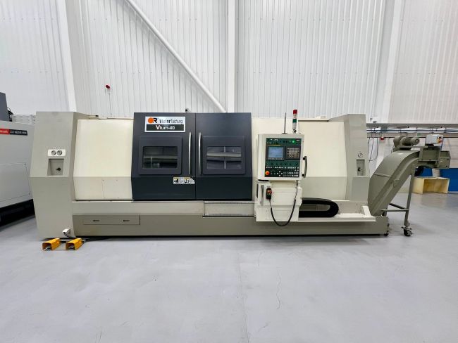 30139 VICTOR VTURN 40220 CNC Lathe with Fanuc 0i-TC Control. Year 2013 - 1